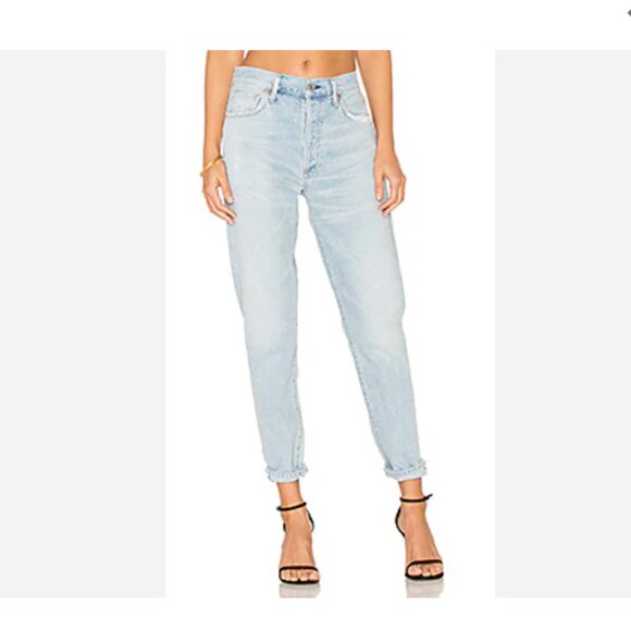Citizens Of Humanity Denim - Citizens of Humanity Women's Size 27 Blue Liya Classic High Rise Crop Jeans